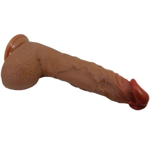 BAILE - SCHÃNER WILKS 5 EINSTELLUNGEN REALISTISCHER VIBRATOR 25 CM MULATO